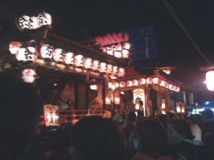 伊王野温泉神社付け祭り